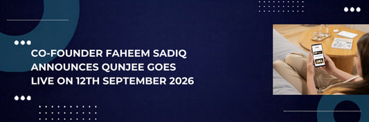 Co-Founder Faheem Sadiq Announces Qunjee Goes LIVE on 12th September 2026