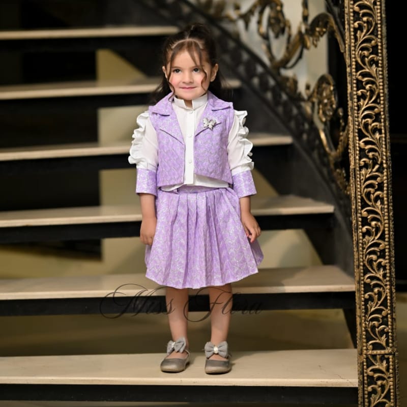 Lilac Sparkle Skirt